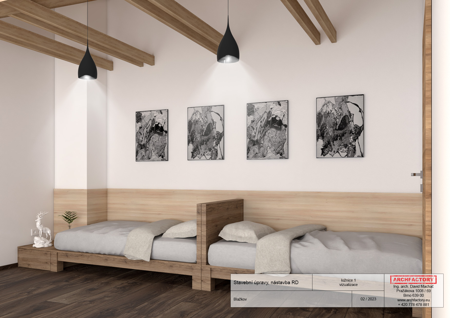 Chalupa Blažkov - interiér