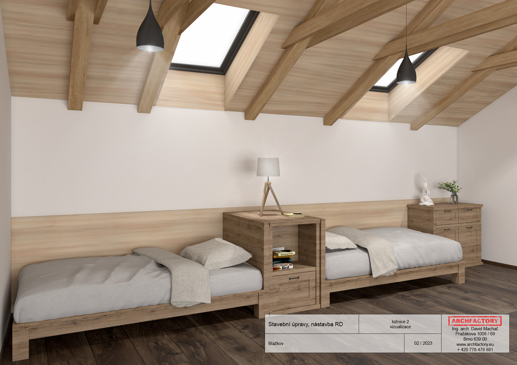 Chalupa Blažkov - interiér