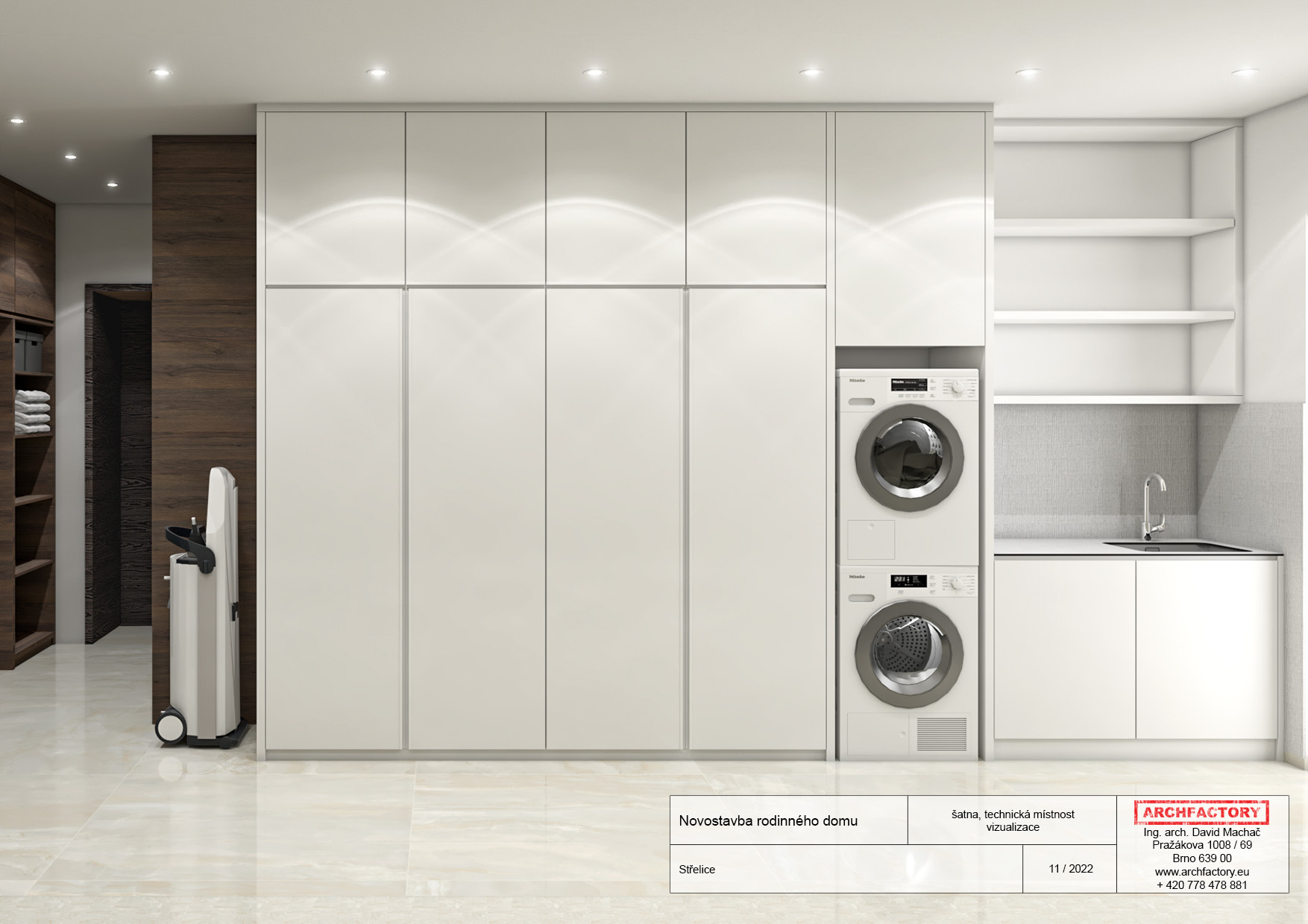 Luxusní vila Střelce – interiér