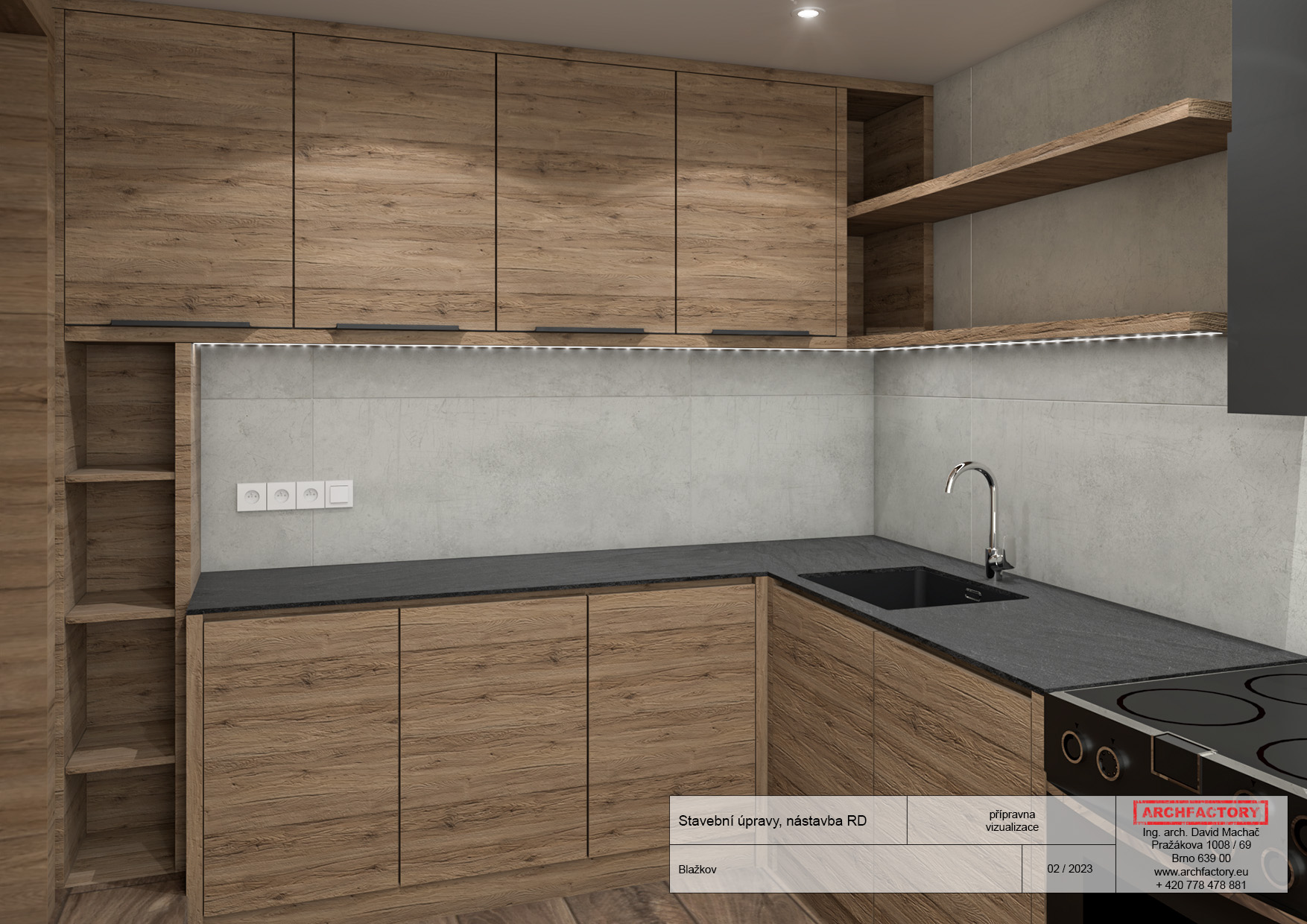 Chalupa Blažkov - interiér