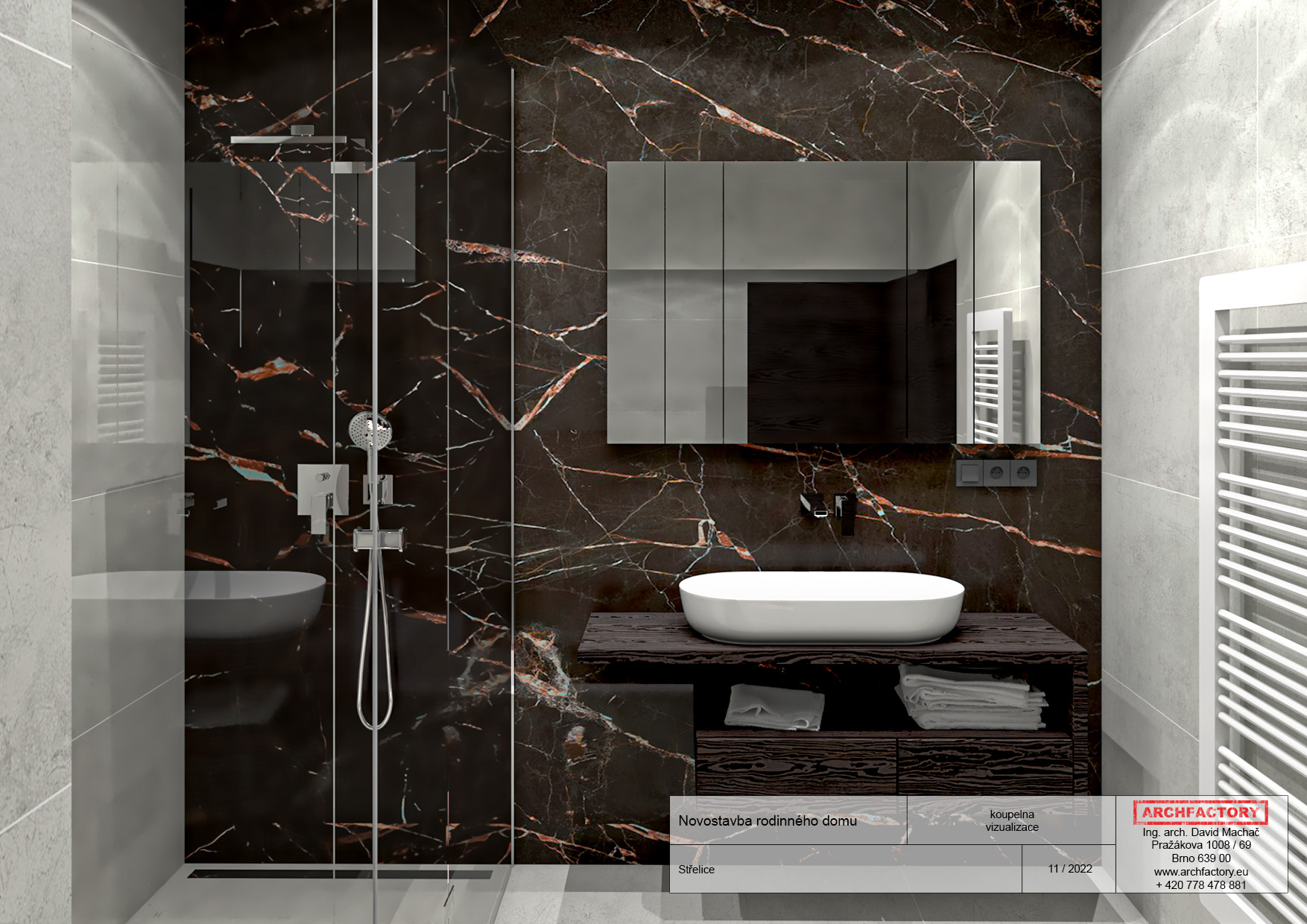 Luxusní vila Střelce – interiér