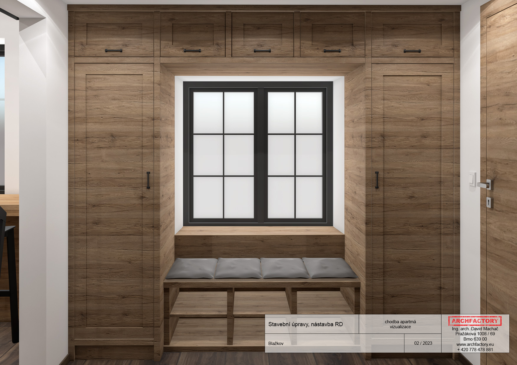 Chalupa Blažkov - interiér