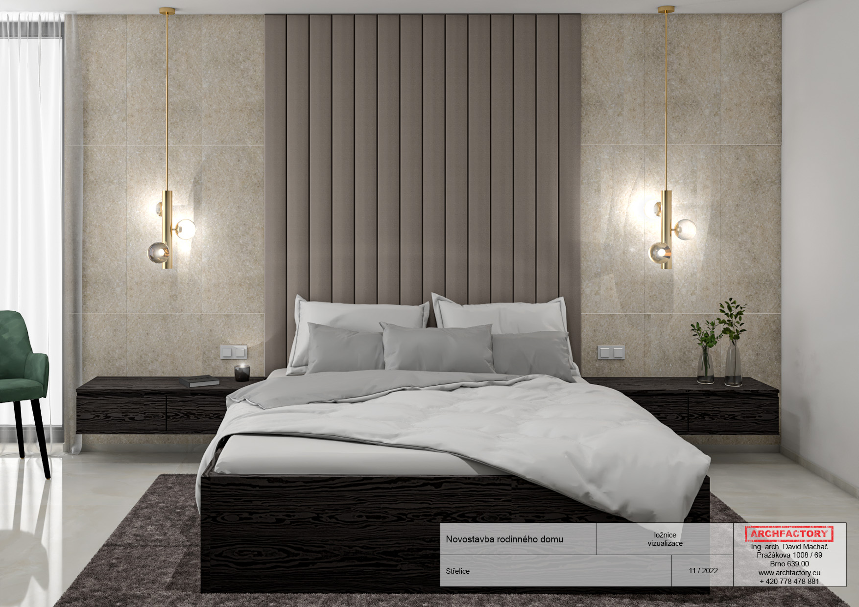 Luxusní vila Střelce – interiér