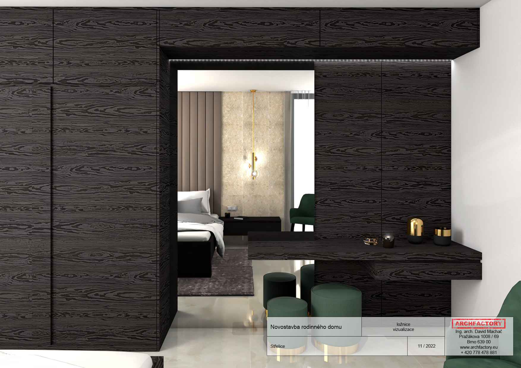 Luxusní vila Střelce – interiér