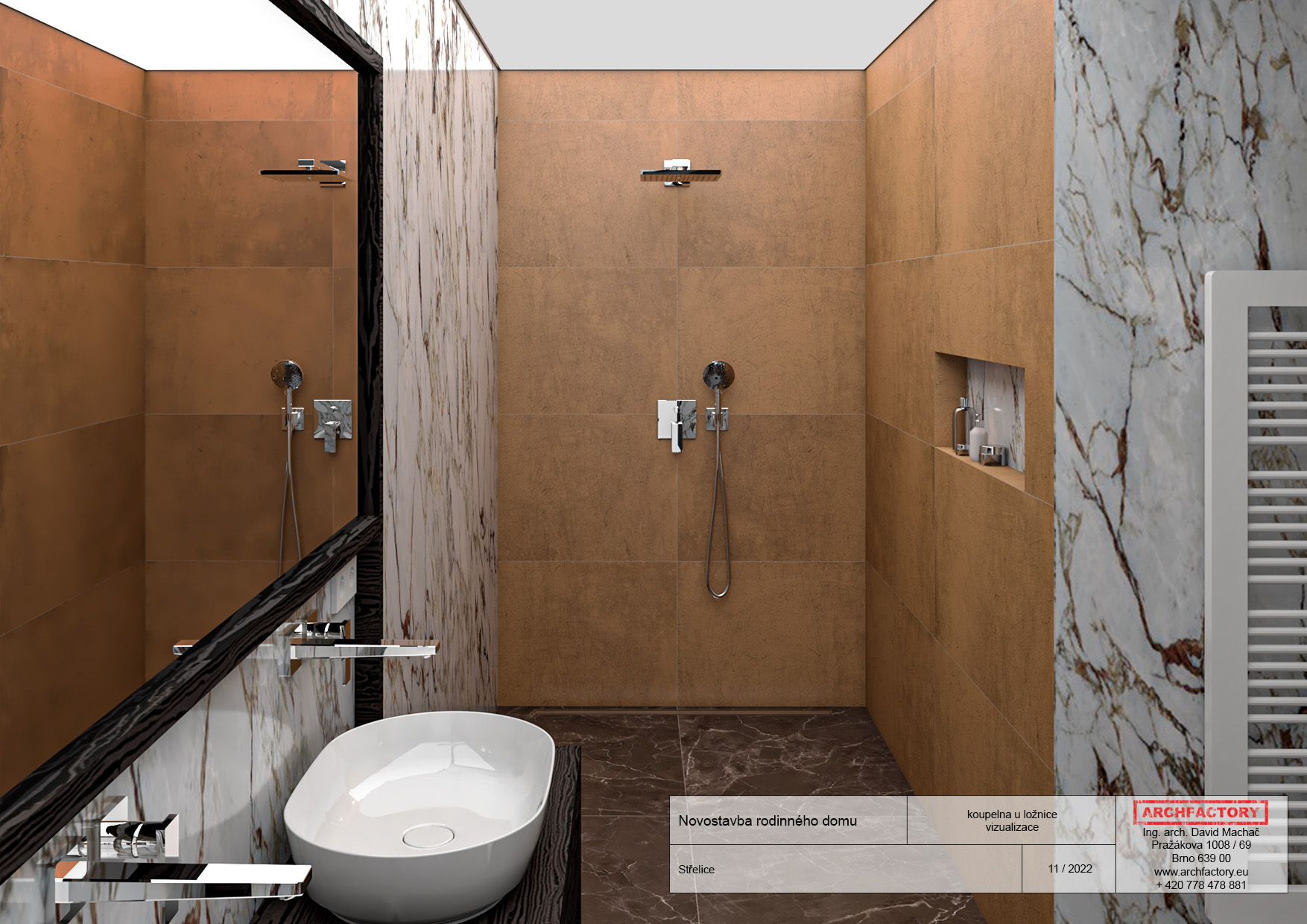 Luxusní vila Střelce – interiér