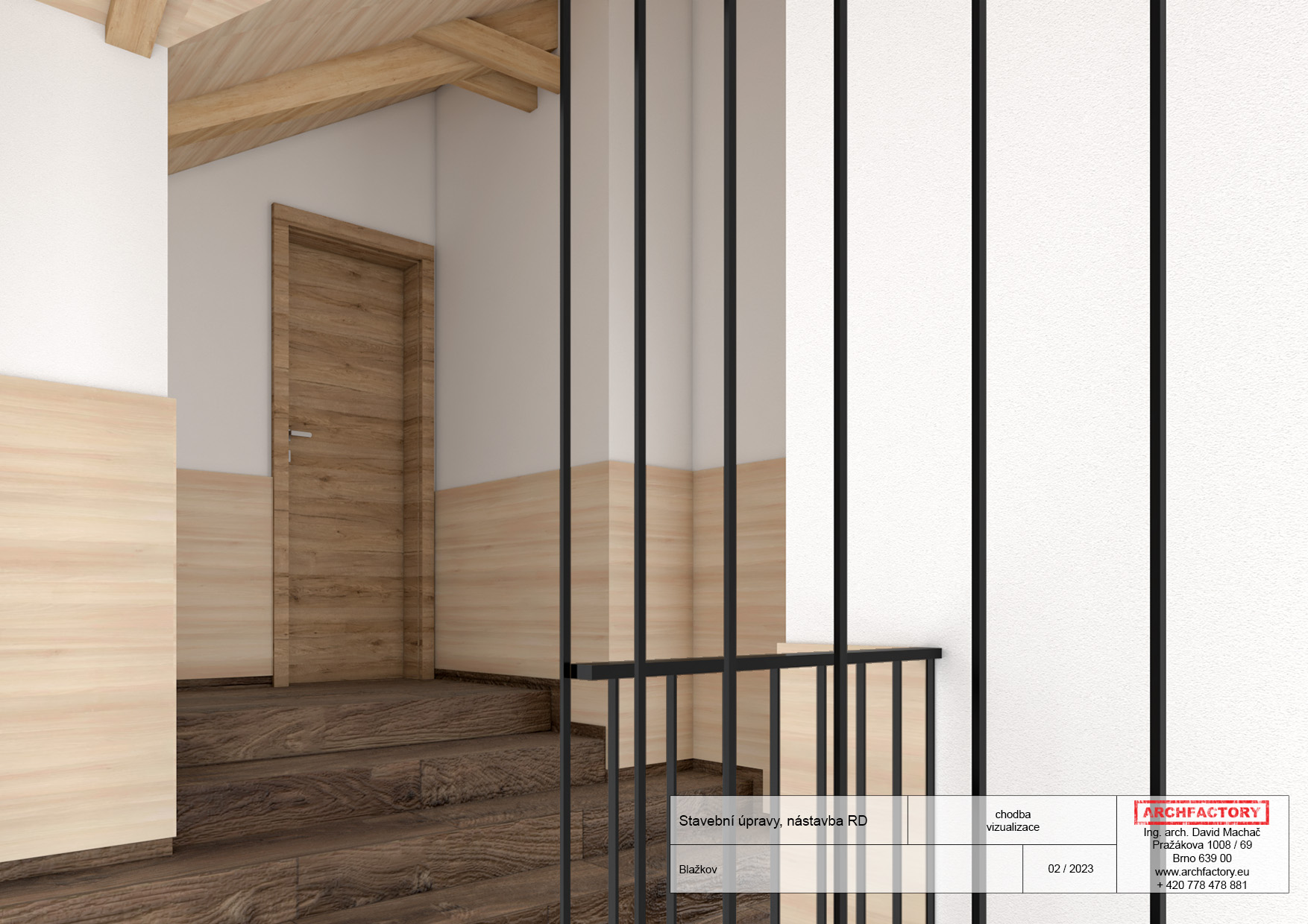 Chalupa Blažkov - interiér