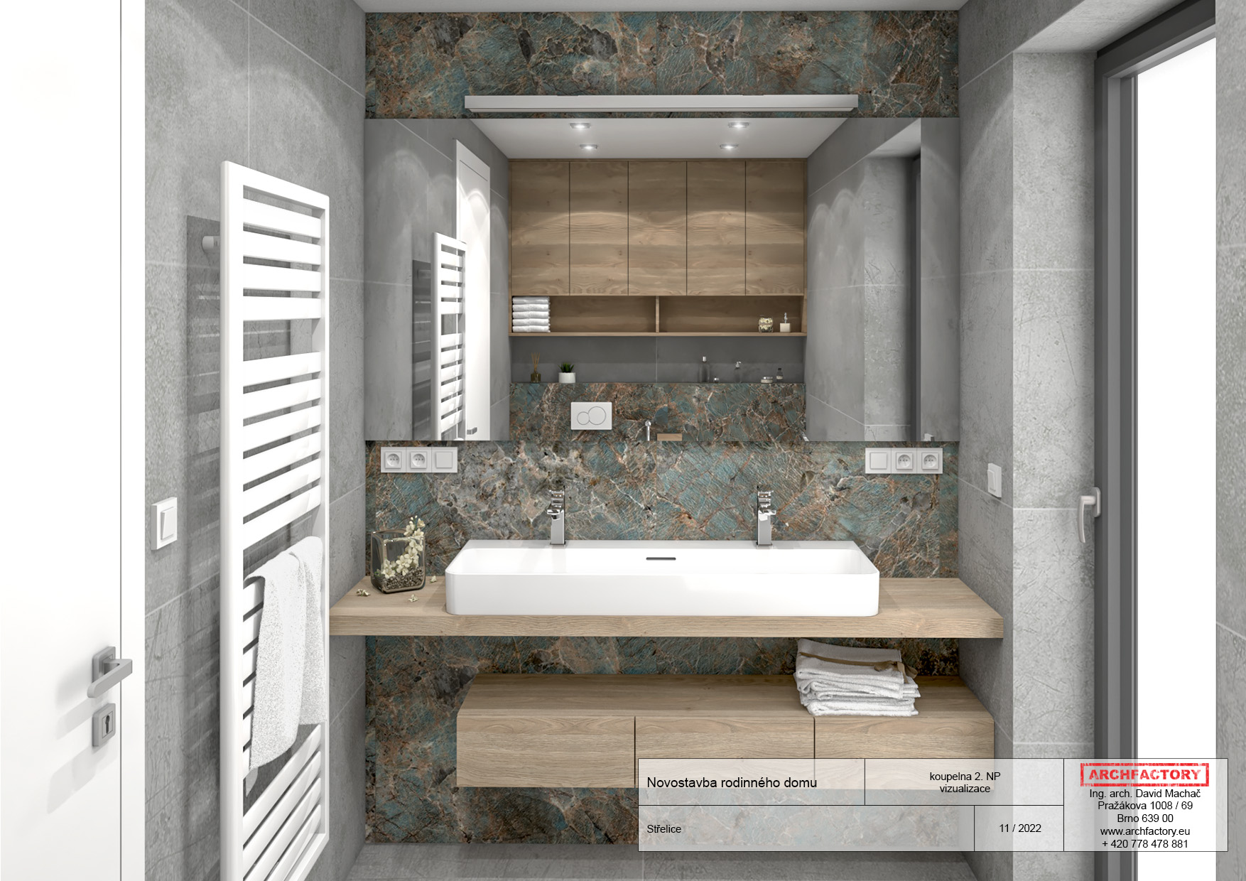 Luxusní vila Střelce – interiér