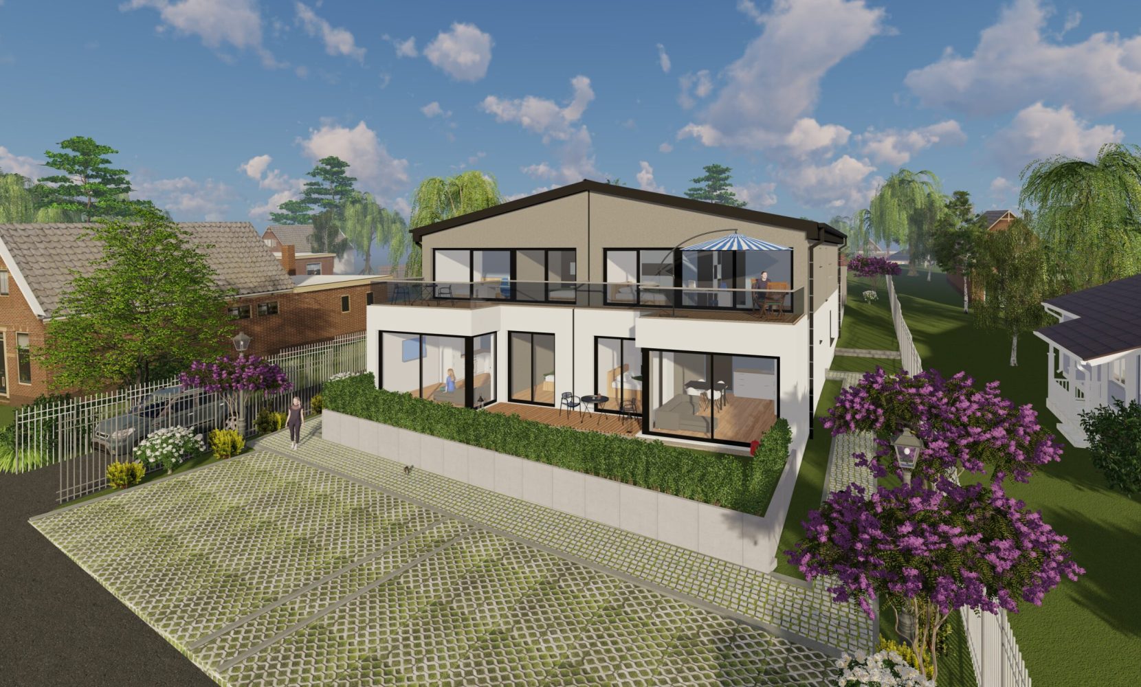 Rodinné domy Čebín