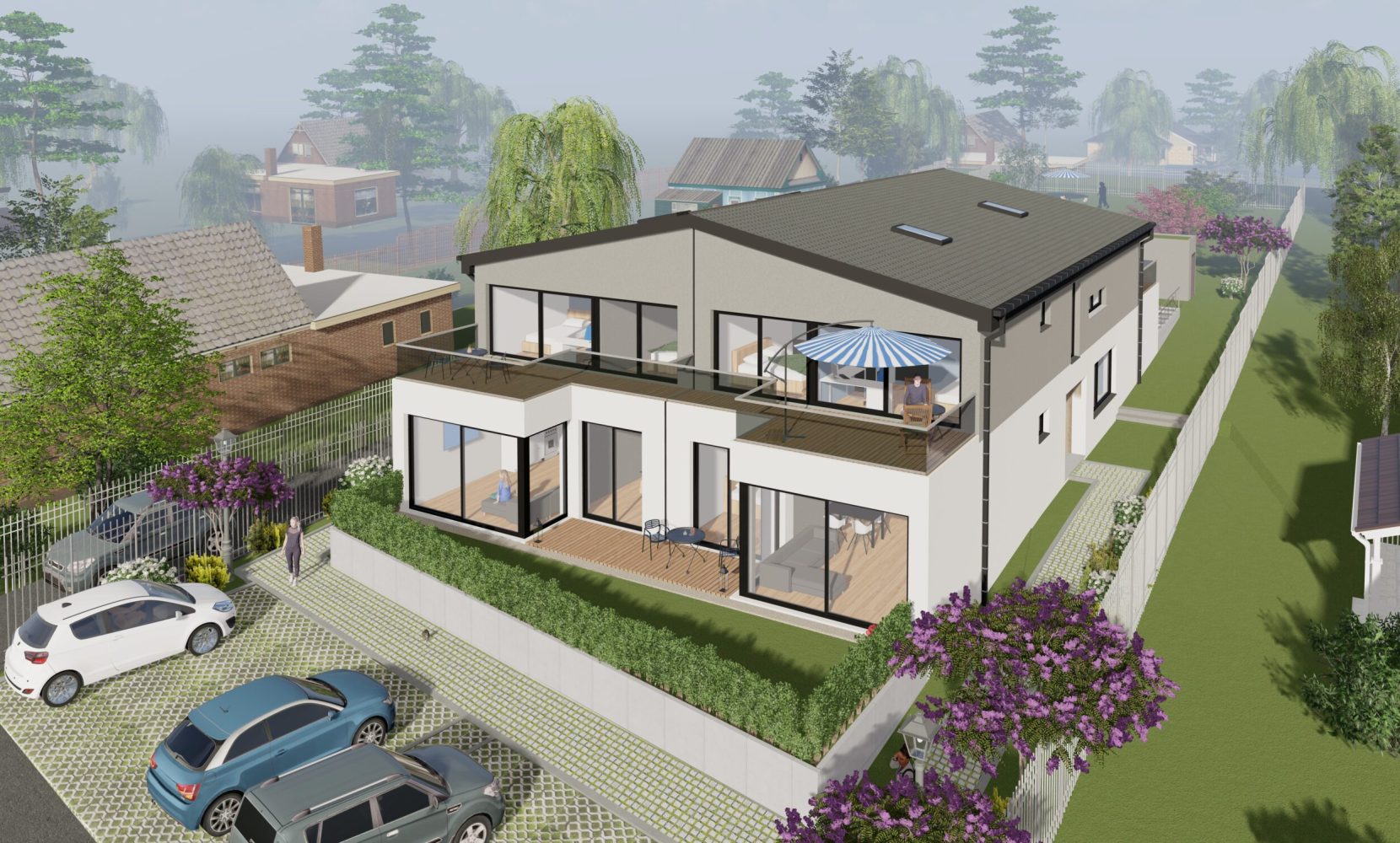 Rodinné domy Čebín