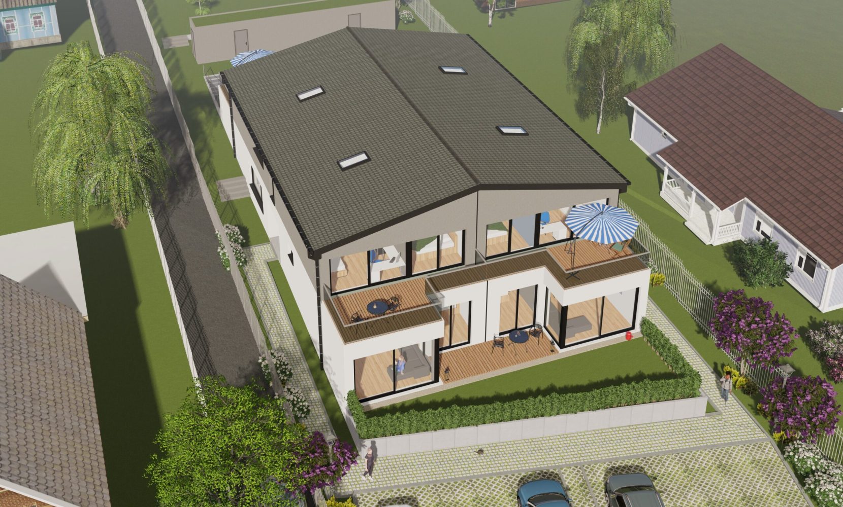 Rodinné domy Čebín