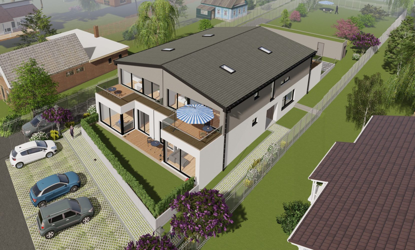 Rodinné domy Čebín